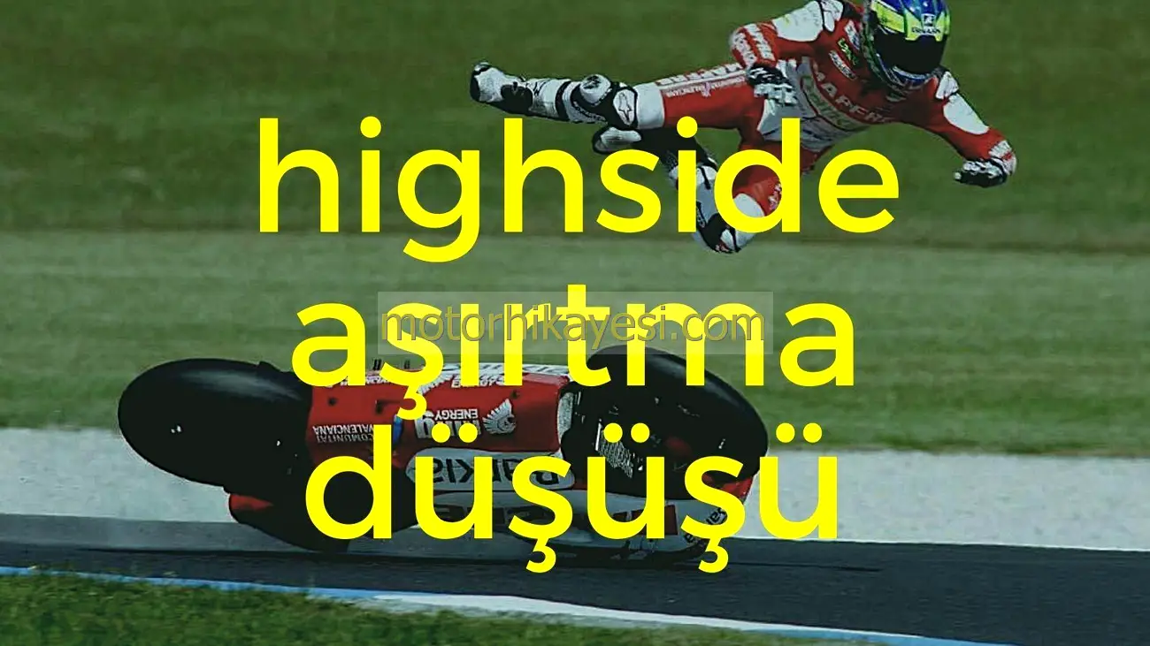 Motosikletinizin arkası kaydığında ne yapmamalısınız (high side)?
