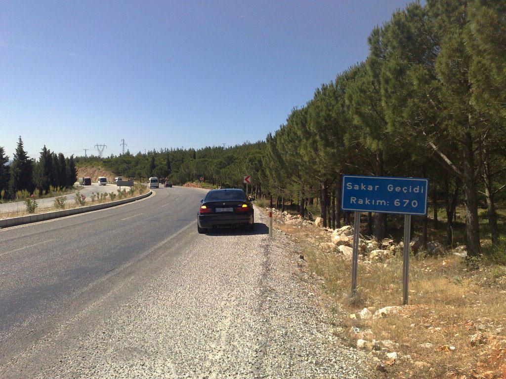 Sakar Geçidi -Rakım