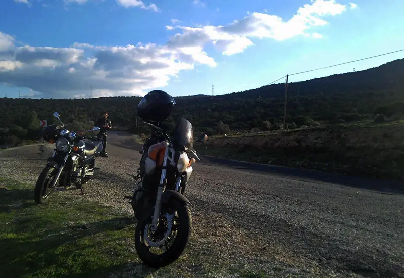 Yamaha-MT03-ER5-ile, Karaburun Yolu