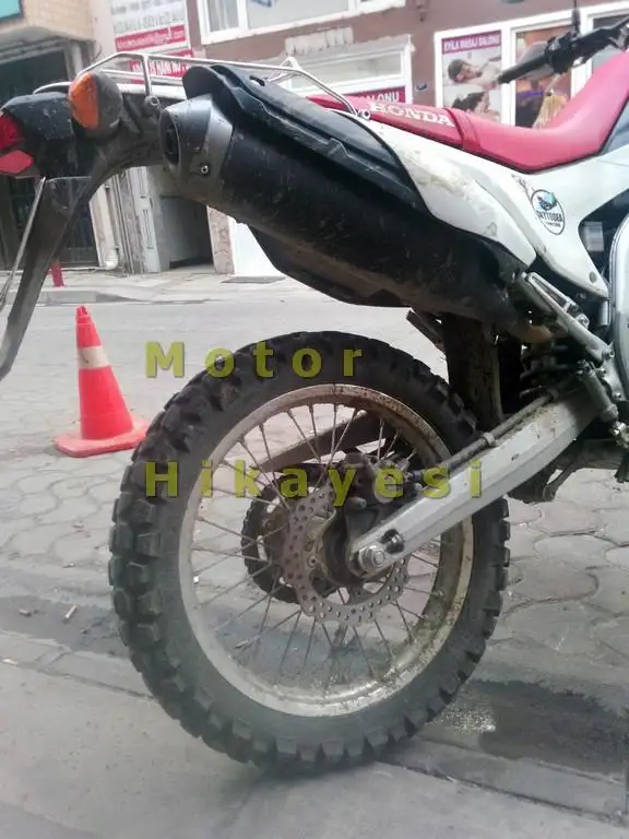 CRF250L (2013) egzoz ve arka maşa