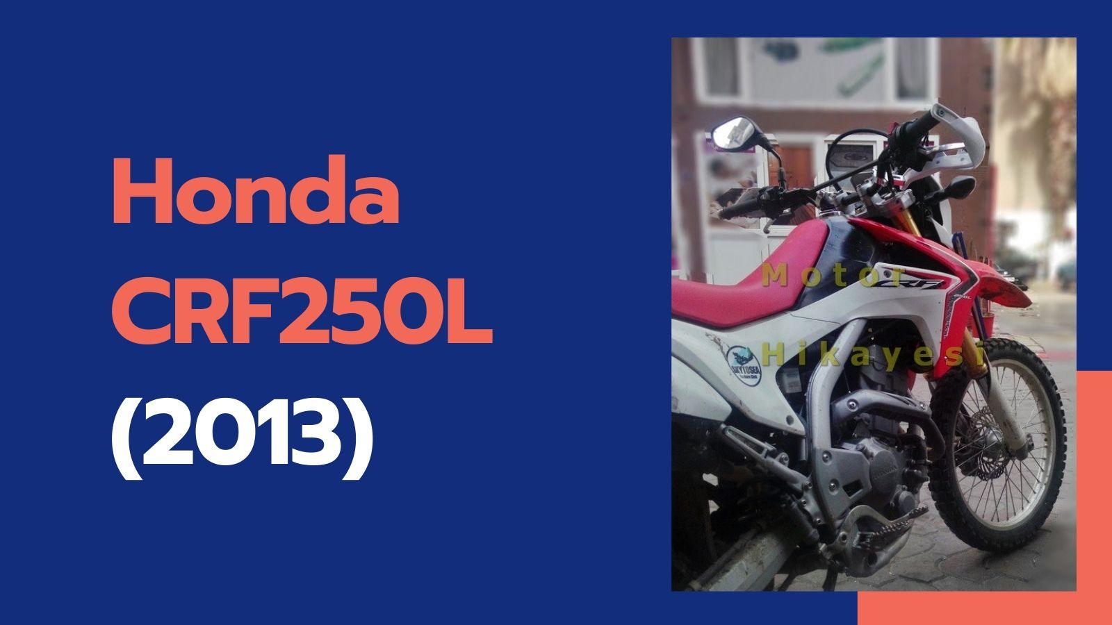 Honda CRF250L (2013) kapak
