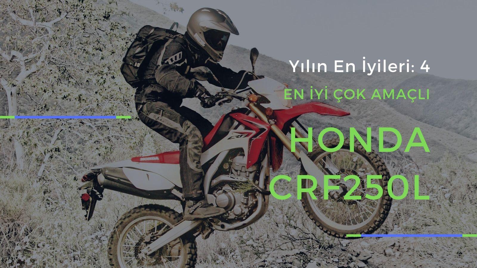 Yılın En İyileri: 4 – En İyi Çok Amaçlı Motosiklet: Honda CRF250L