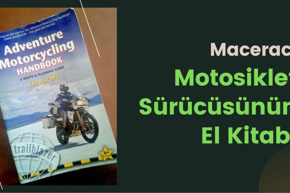Maceracı Motosiklet Sürücüsünün El Kitabı kapak
