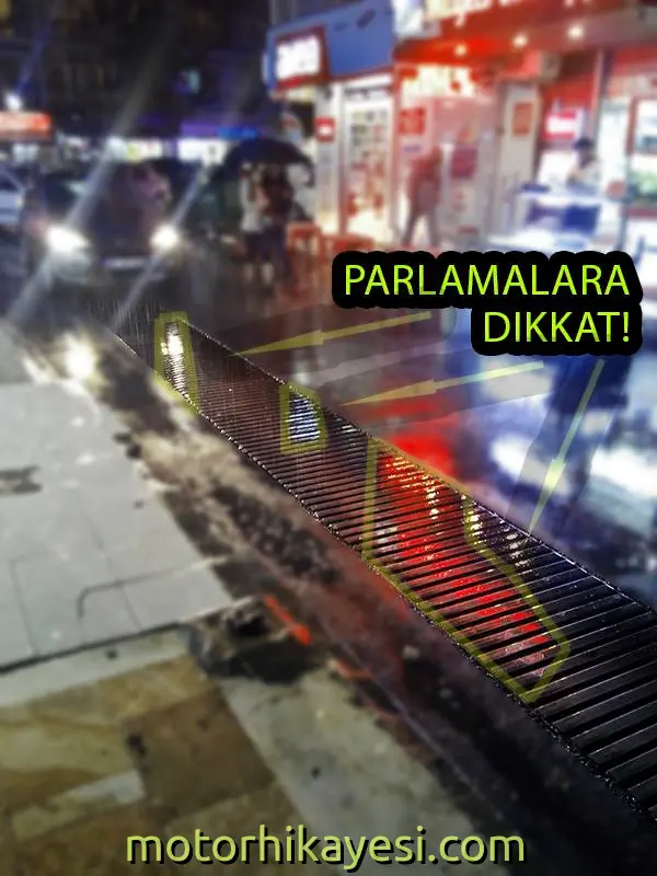 motosiklet kış kaygan zeminler