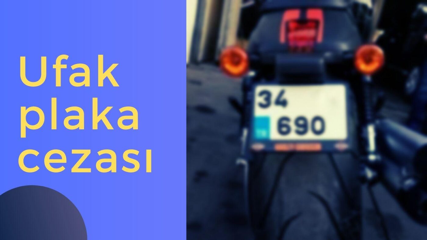 Ufak plaka cezası kapak