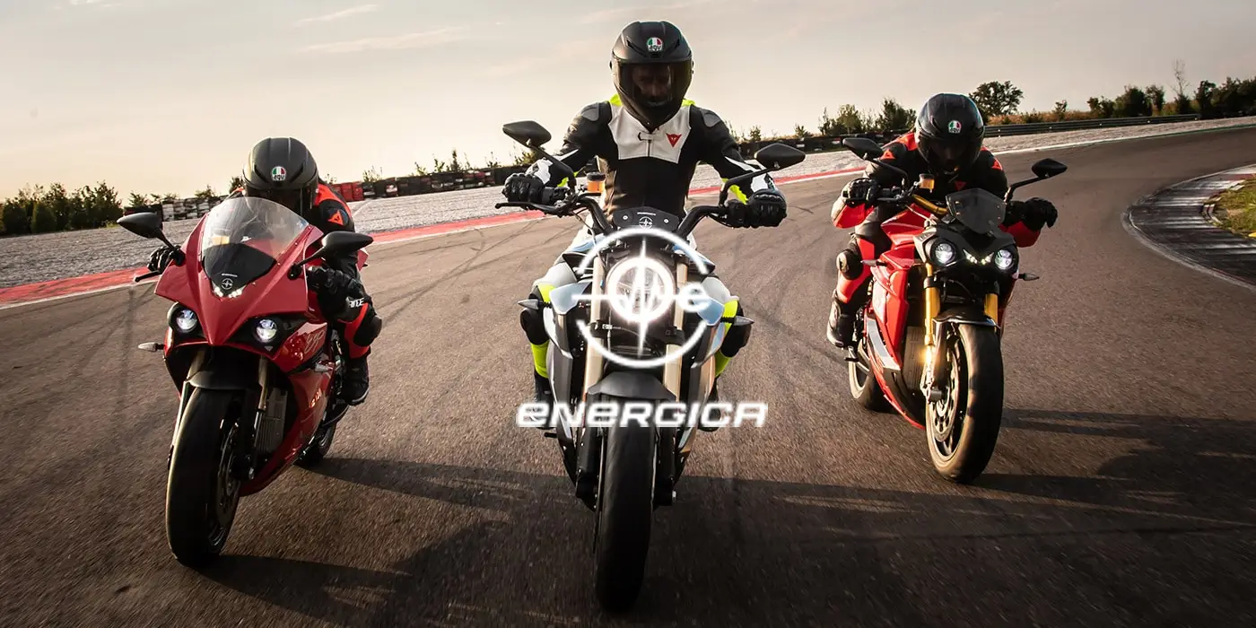 Energica Motors elektrikli motosiklet kapak görseli
