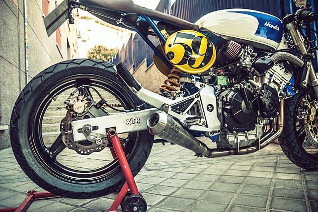 Honda Hornet Racer custom motosiklet