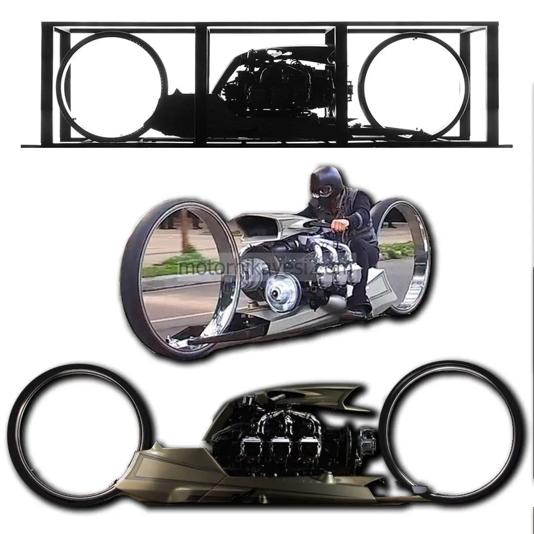 Rolls-Royce Uçak Motorlu Motosiklet: TMC Dumont