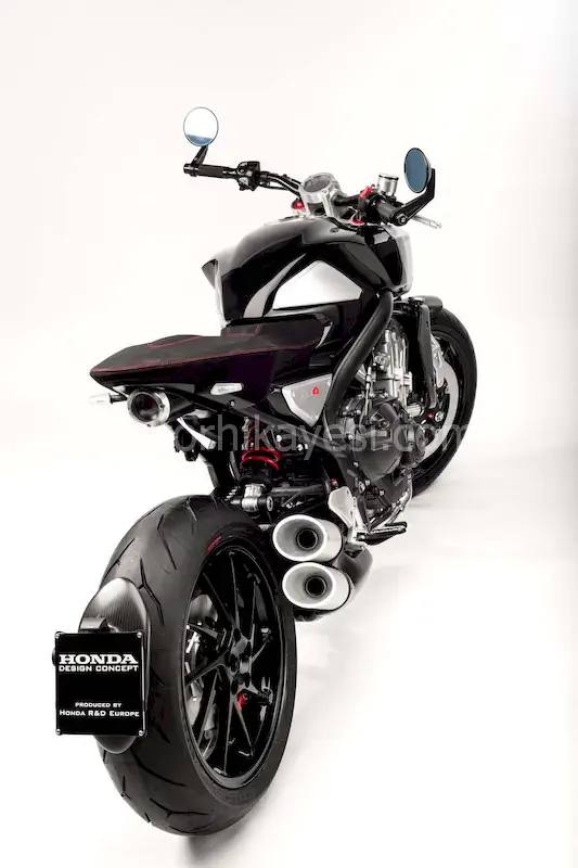 2015-Honda-CB4-konsept, arkadan