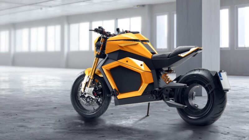 Verge Hubless Electric Roadster_sarı