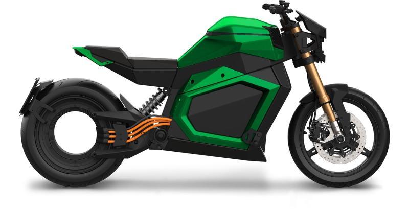 Verge Hubless Electric Roadster_yeşil