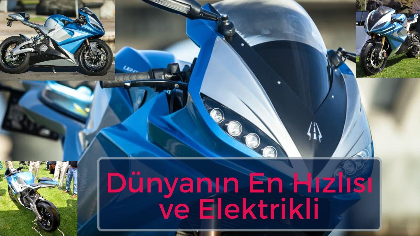 En hızlı elektrikli motosiklet: Lightning 218