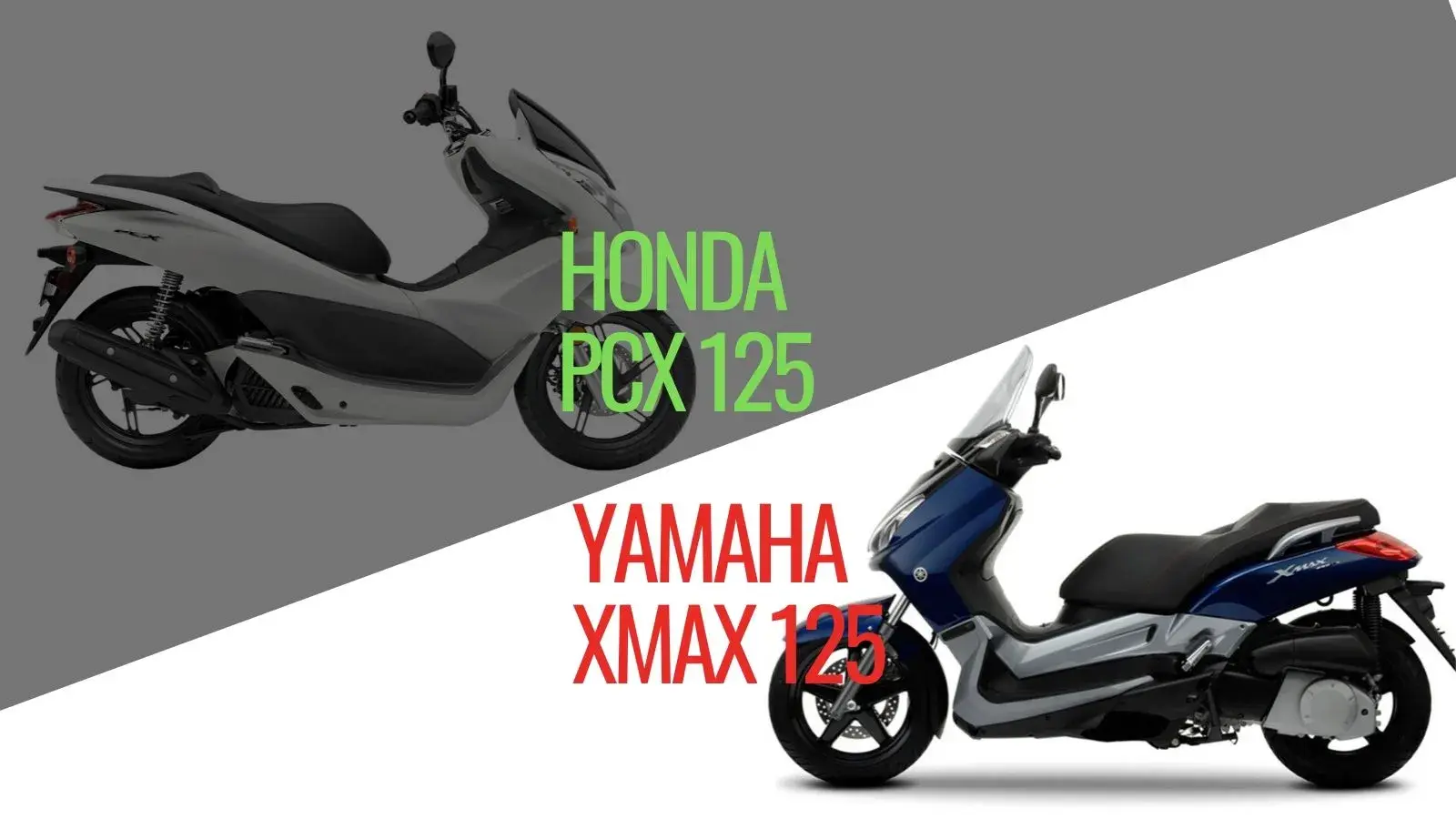 Karşılaştırma: HONDA PCX125 – YAMAHA X-MAX 125