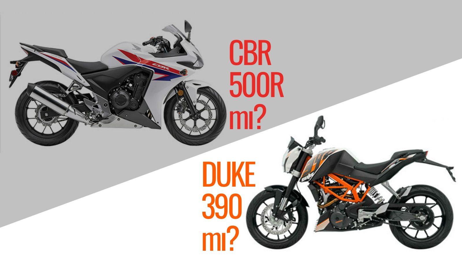 İnceleme: HONDA CBR500R – KTM DUKE 390