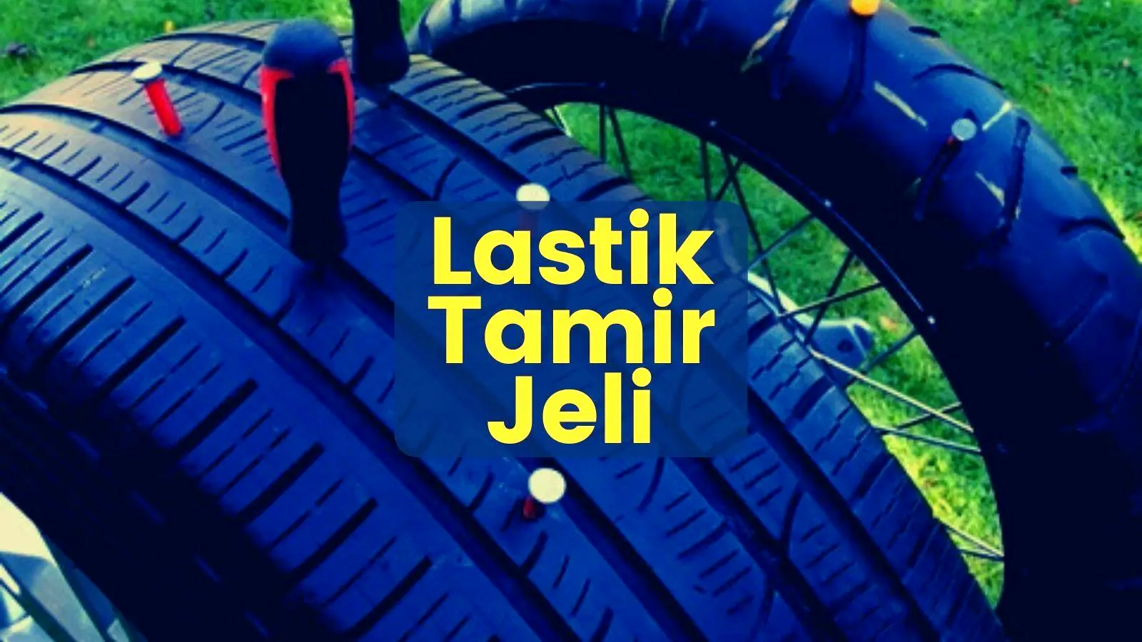 Motosiklet lastik jeli