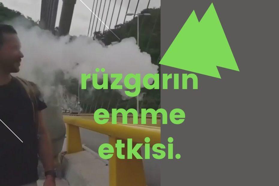 motosiklet uzun araç sollama yaparken rüzgarın emme etkisi
