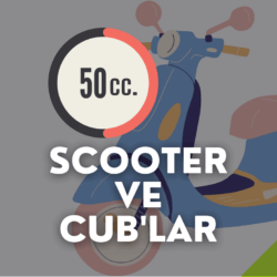 50 cc b ehliyet scooter cub