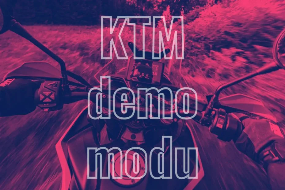 KTM demo modu kapak görseli