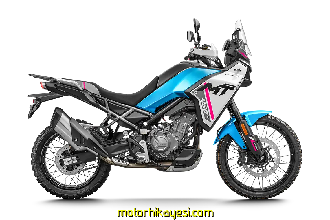 CFMoto 450MT mavi renk