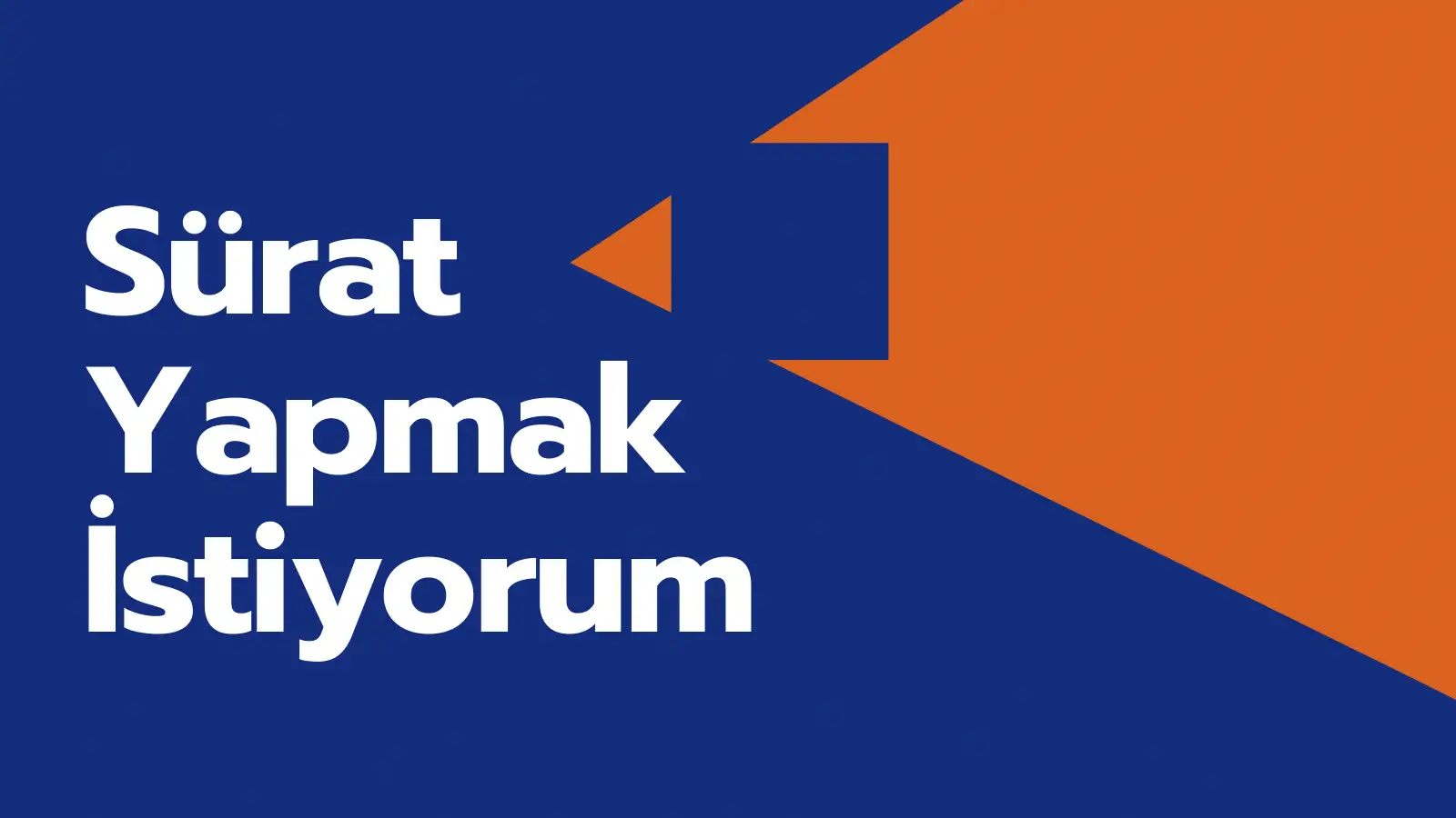 motosikletle sürat yapmak istiyorum kapak görseli