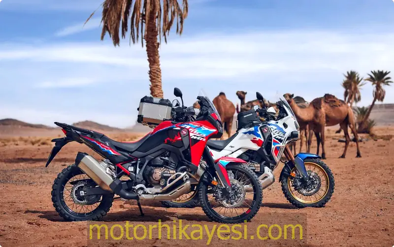 africa-twin-dct-2025-develer-önünde-ikili